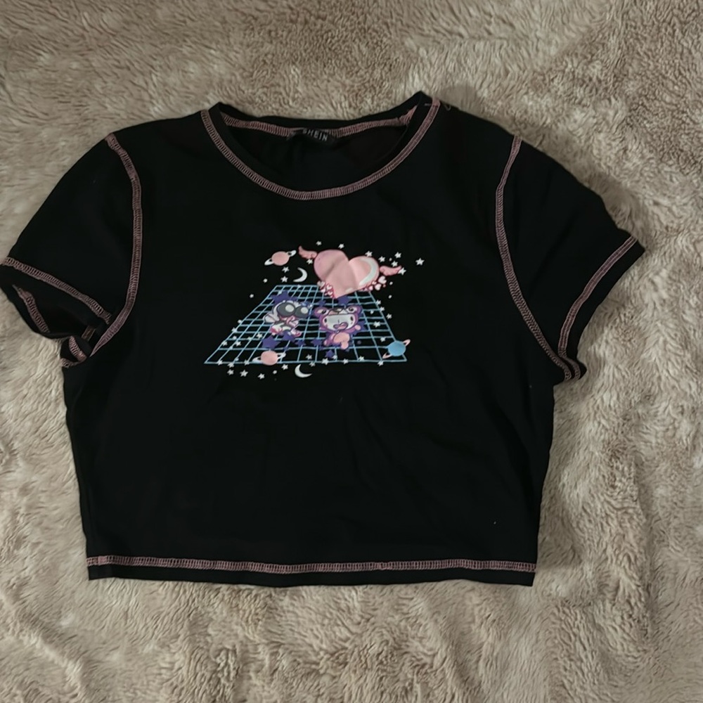 Shein cartoon shirt